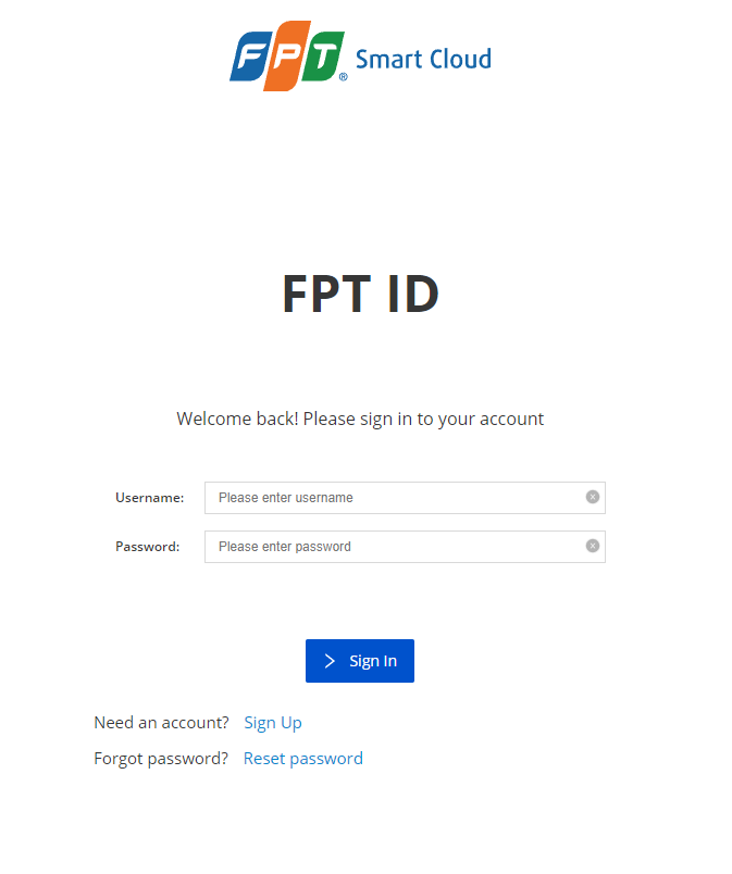 A screenshot of a login form Description automatically
generated